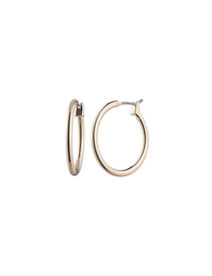 Earring Anne Klein Medium Gold-Tone Hoop   | VDI-5671332